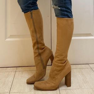 Tall Suede Boots